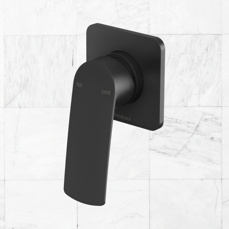 Mekko Shower / Wall Mixer Matte Black