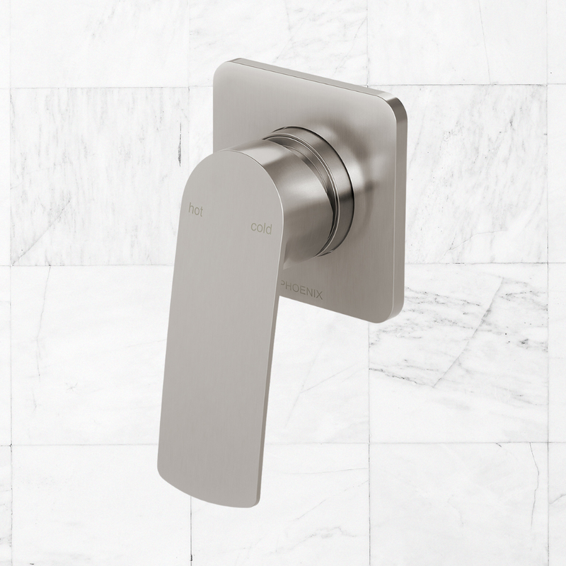 Mekko Shower / Wall Mixer Brushed Nickel