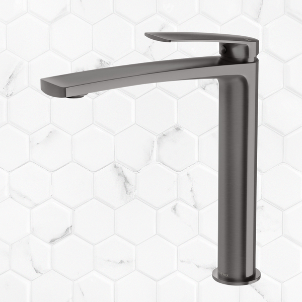 Phoenix Mekko Vessel Mixer Brushed Carbon Lead Free