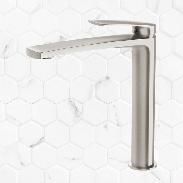 Phoenix Mekko Vessel Mixer Brushed Nickel Lead Free