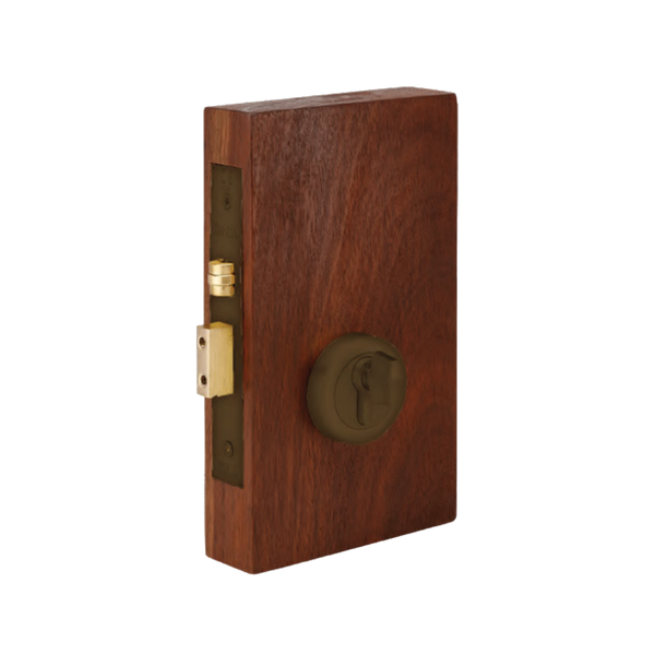 Zanda Round Roller Lock Kits Ember Bronze