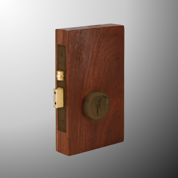 Zanda Round Roller Lock Kits Ember Bronze