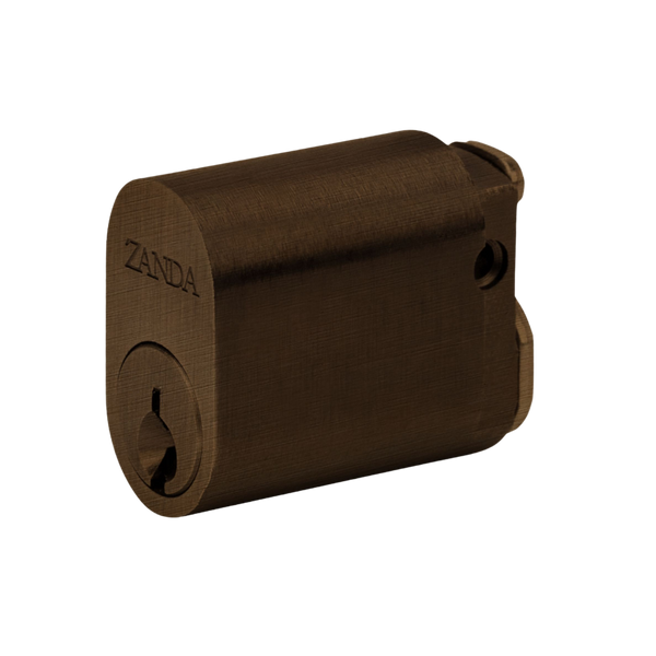 Zanda Oval Cylinder Keyed Alike Ember Bronze