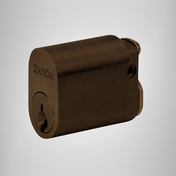 Zanda Oval Cylinder Keyed Alike Ember Bronze