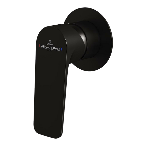 Villeroy & Boch O.Novo Style Shower Mixer Matte Black (Trim Kit Only)
