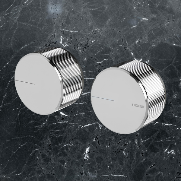 Phoenix Axia Wall Top Assemblies Chrome