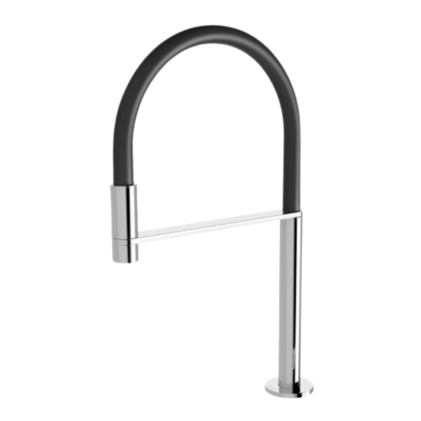 Phoenix Axia Hob Sink Outlet Flexible Hose 230mm Chrome