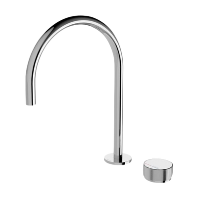 Phoenix Axia Hob Sink Mixer Set 220mm Gooseneck Chrome