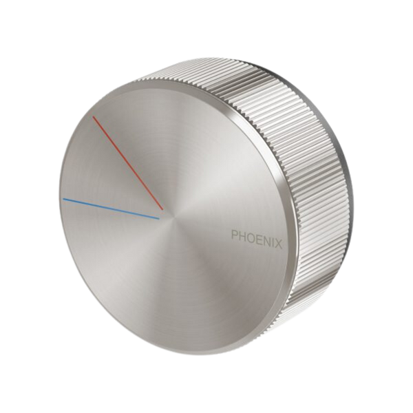 Phoenix Axia Shower / Wall Mixer Brushed Nickel