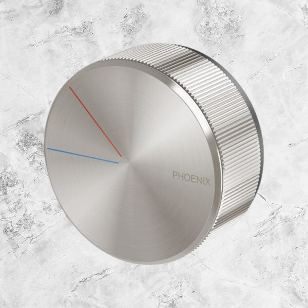 Phoenix Axia Shower / Wall Mixer Brushed Nickel