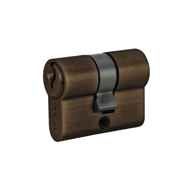 Zanda Euro Double Cylinder 40mm Ember Bronze