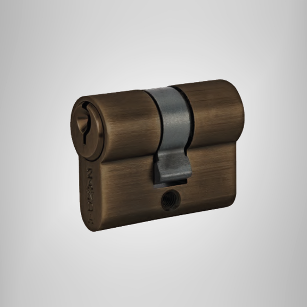 Zanda Euro Double Cylinder 40mm Ember Bronze
