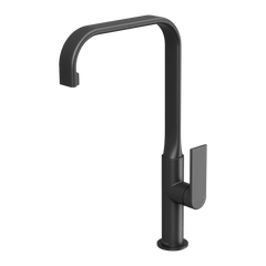 Phoenix Teel Sink Mixer 200mm Squareline Lead Free Matte Black