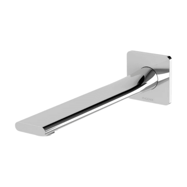 Phoenix Teel Wall Basin Outlet 200mm Chrome Lead Free