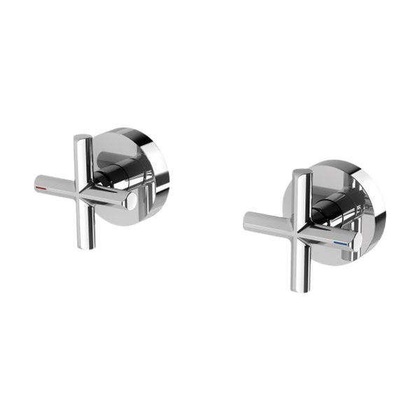 Phoenix Vivid Slimline Plus Wall Top Assemblies Lead Free Chrome