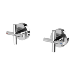 Phoenix Vivid Slimline Plus Wall Top Assemblies Lead Free Chrome