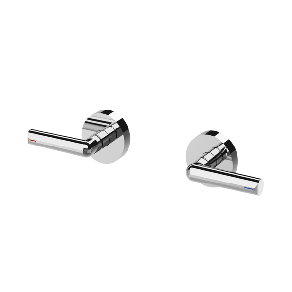 Phoenix Vivid Slimline Plus Lever Wall Top Assemblies Lead Free Chrome