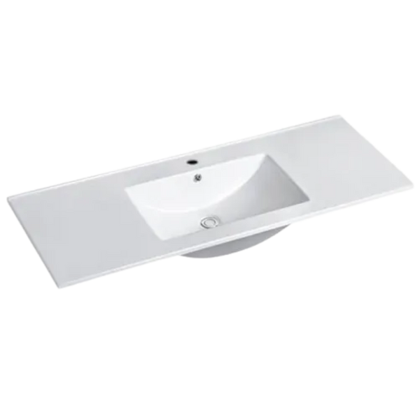 Otti Hampton Mark II 1200mm Satin White Wall Hung Vanity