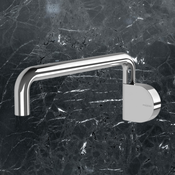 Phoenix Designer Swivel Bath Outlet 230mm Round Chrome