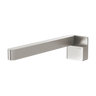 Phoenix Designer Swivel Bath Outlet 230mm Square Brushed Nickel