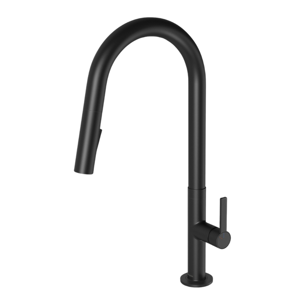 Phoenix Lexi MKII Matte Black Pull Out Sink Mixer