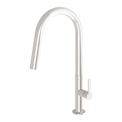 Phoenix Lexi MKII Brushed Nickel Pull Out Sink Mixer