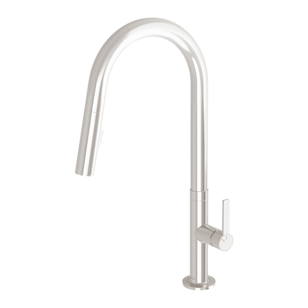 Phoenix Lexi MKII Brushed Nickel Pull Out Sink Mixer