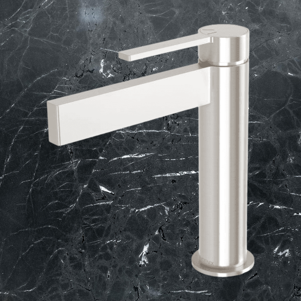 Phoenix Lexi MKII Basin Mixer Brushed Nickel Lead Free