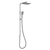 Phoenix NX Cape Twin Shower Chrome Black