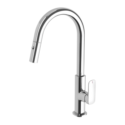 Phoenix Nuage Pull Out Sink Mixer 200mm Lead Free Chrome