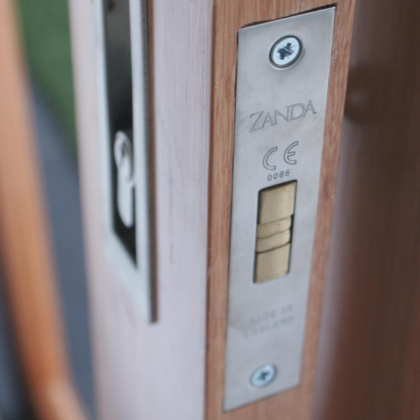 Zanda Sliding Door Euro Mortice Lock Claw Type Stainless Steel