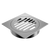 Caroma Square Floor Waste Grate 100mm Outlet Chrome