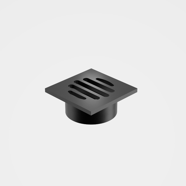 Caroma Square Floor Waste 50mm Outlet Tile Insert Gunmetal