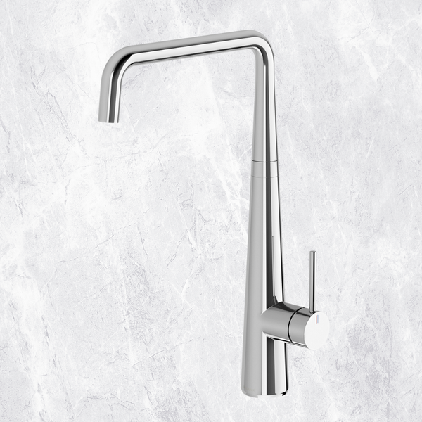 Phoenix Erlen Chrome Sink Mixer 200mm Squareline