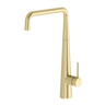 Phoenix Erlen Brushed Gold Sink Mixer 200mm Squareline