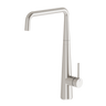Phoenix Erlen Brushed Nickel Sink Mixer 200mm Squareline