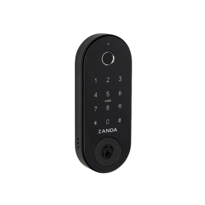 Zanda Stealth Smart Lock Deadbolts Matte Black