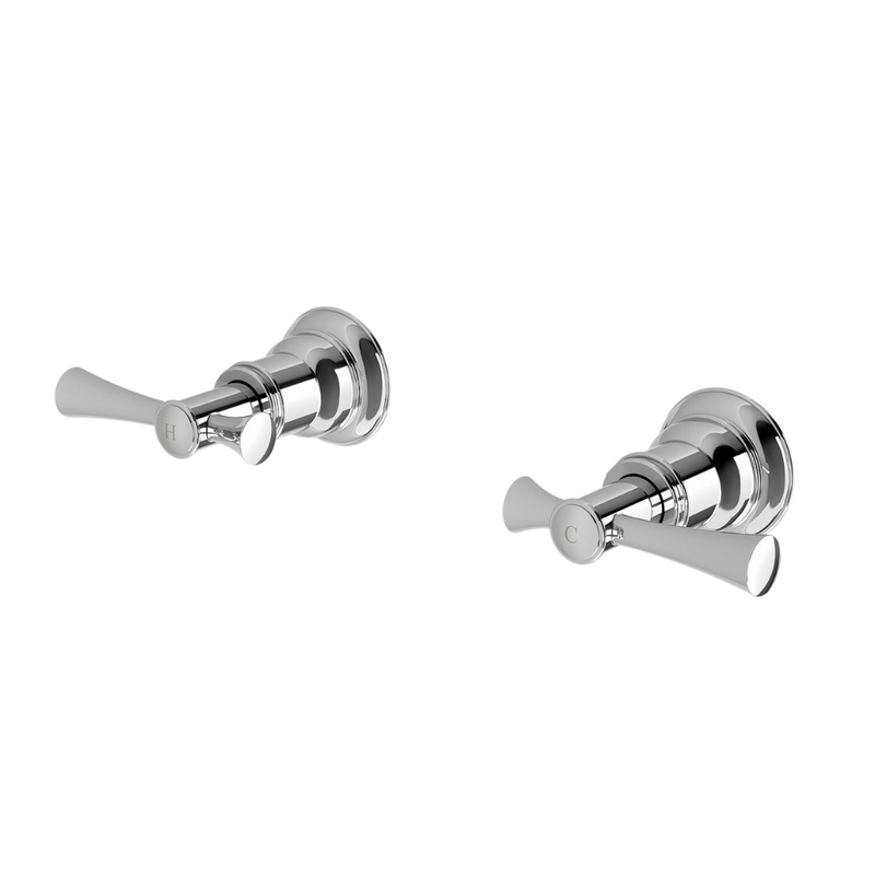 Cromford Wall Top Assemblies Chrome