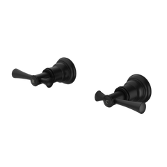 Phoenix Cromford Wall Top Assemblies Lead Free Matte Black