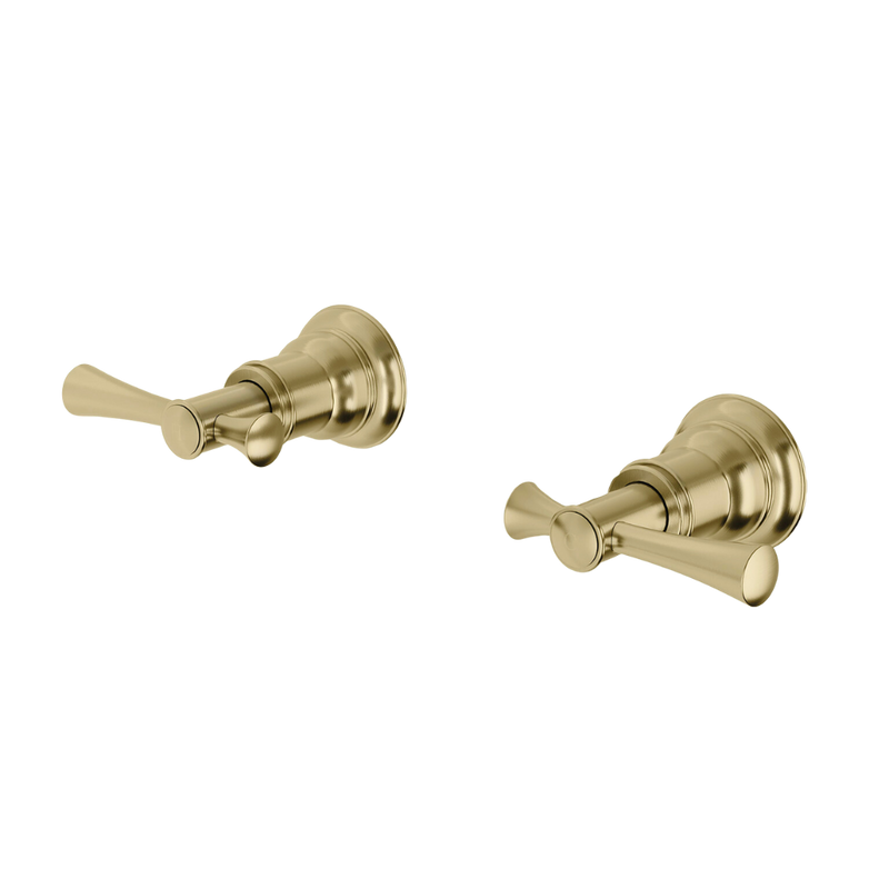 Cromford Wall Top Assemblies Brushed Gold