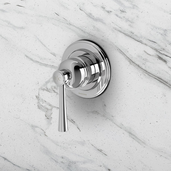 Phoenix Cromford SwitchMix Shower / Wall Mixer Fit-Off Kit Chrome