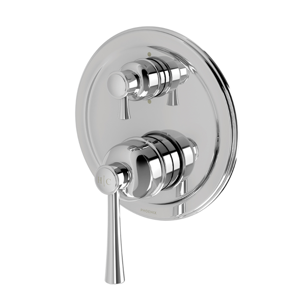 Phoenix Cromford SwitchMix Shower/Bath Divertor Mixer Fit-Off Kit Chrome