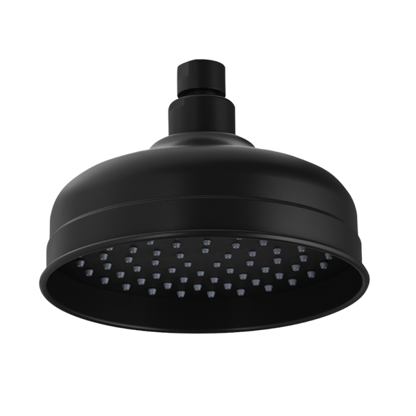 Phoenix Cromford Shower Rose Matte Black