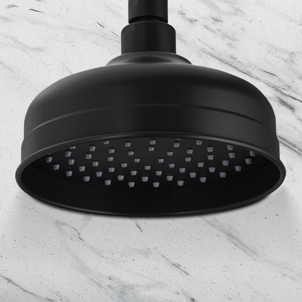 Phoenix Cromford Shower Rose Matte Black