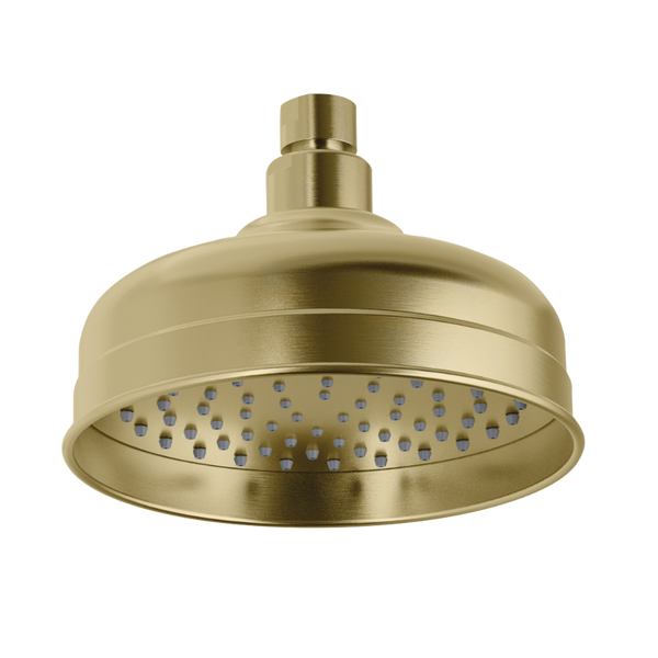 Phoenix Cromford Shower Rose Brushed Gold