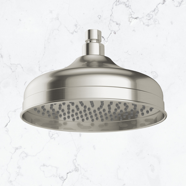 Phoenix Cromford Shower Rose 210mm Brushed Nickel