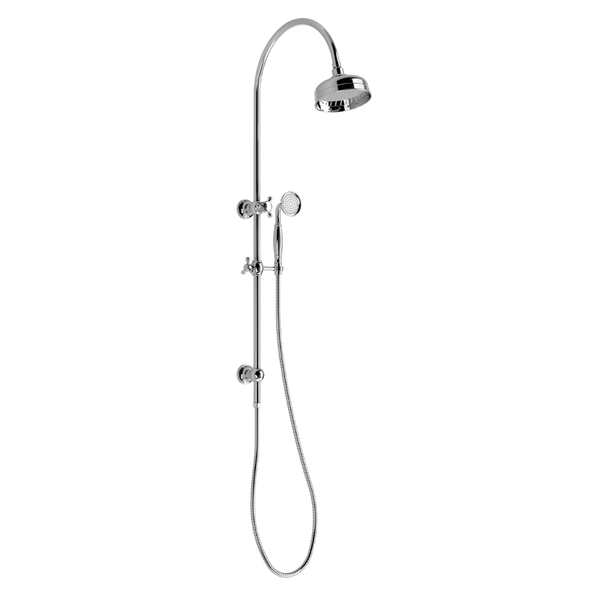 Phoenix Cromford Twin Shower Chrome