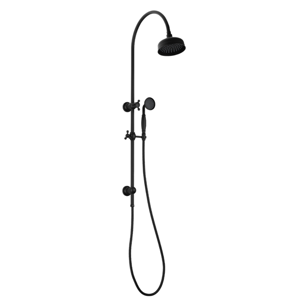 Phoenix Cromford Twin Shower Matte Black