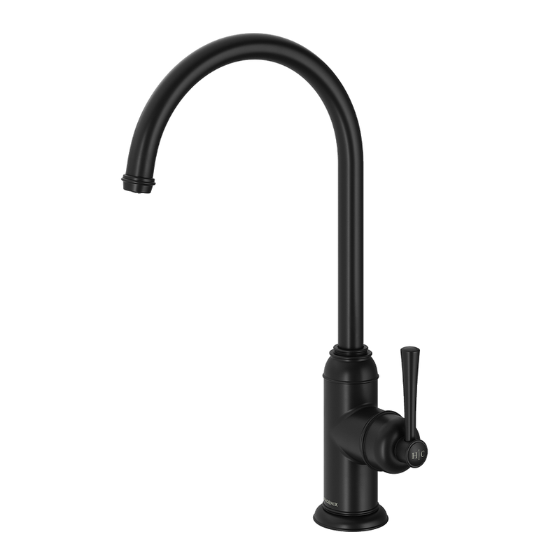 Cromford Sink Mixer Matte Black