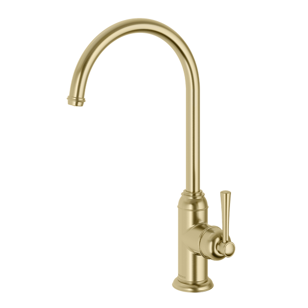 Phoenix Cromford Sink Mixer Lead Free Brushed Gold